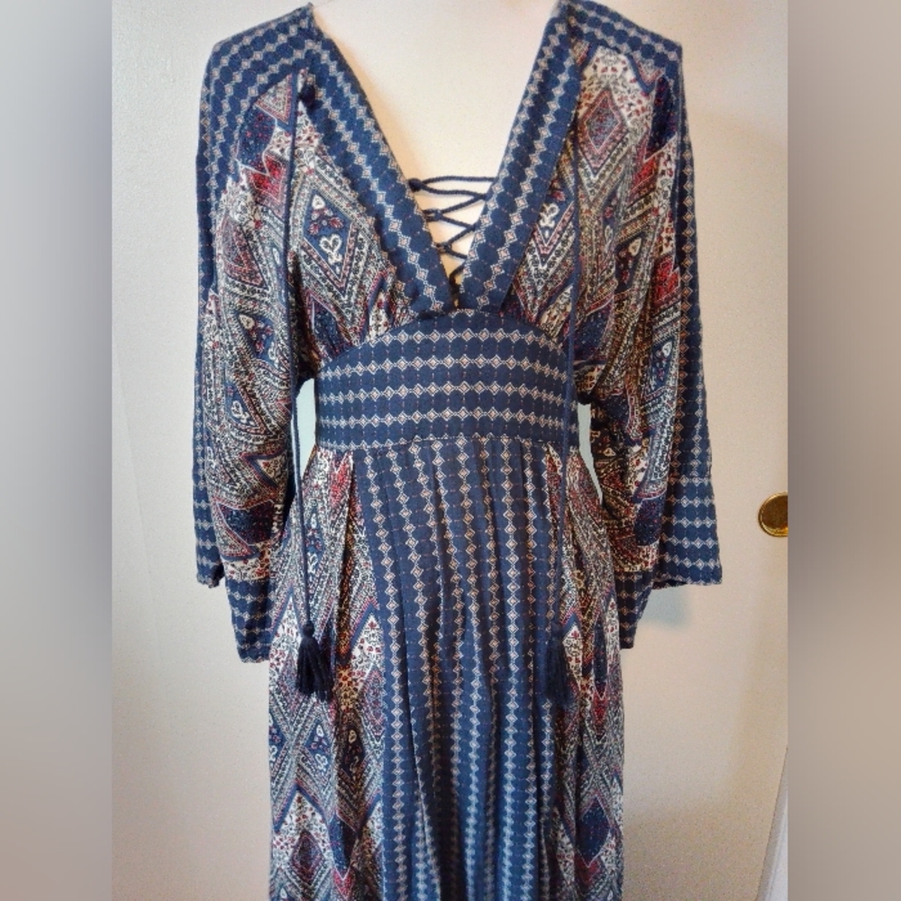 En Creme Boho Midi/Maxi dress Size S - Picture 3 of 4